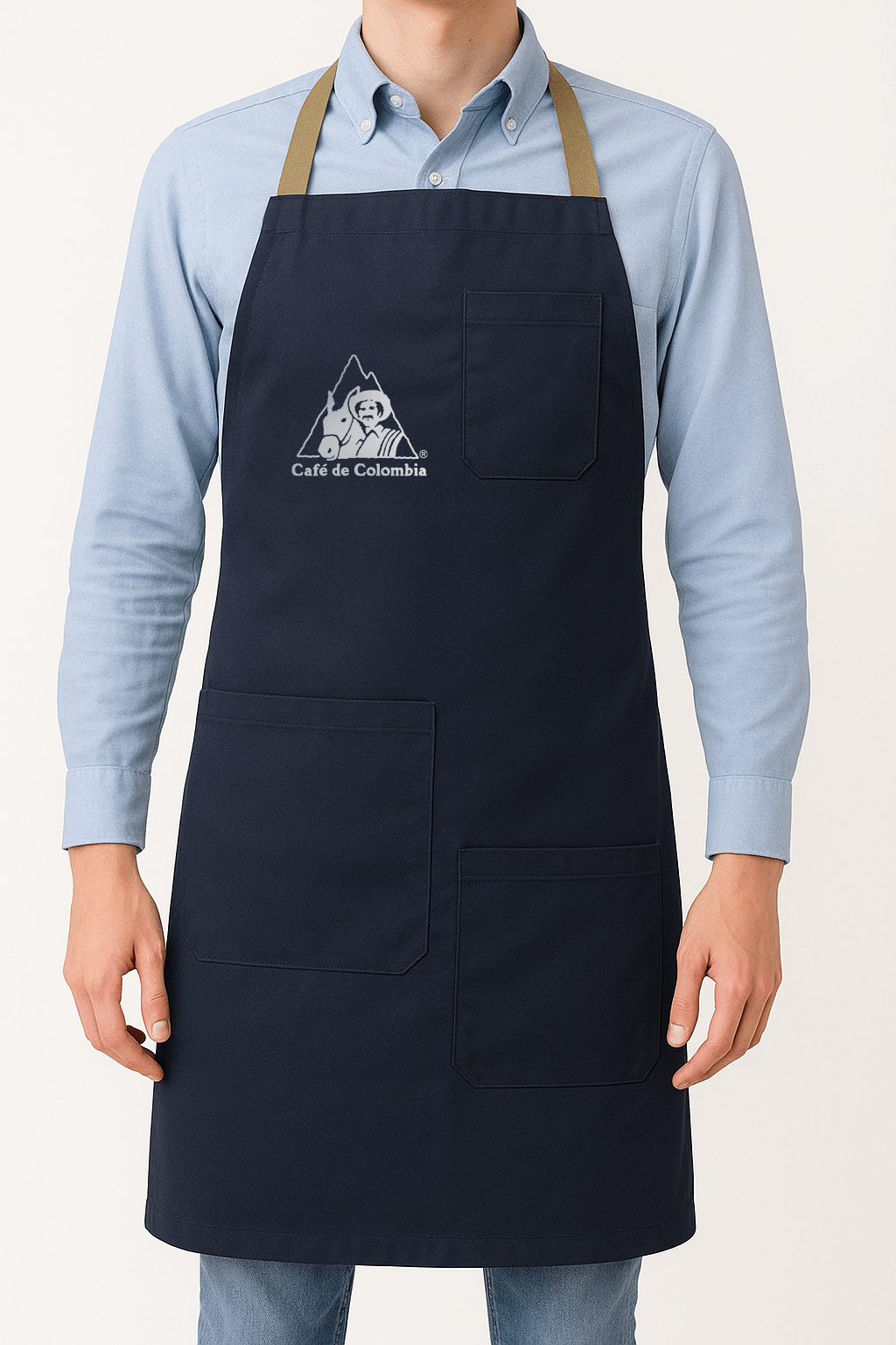delantal de barista