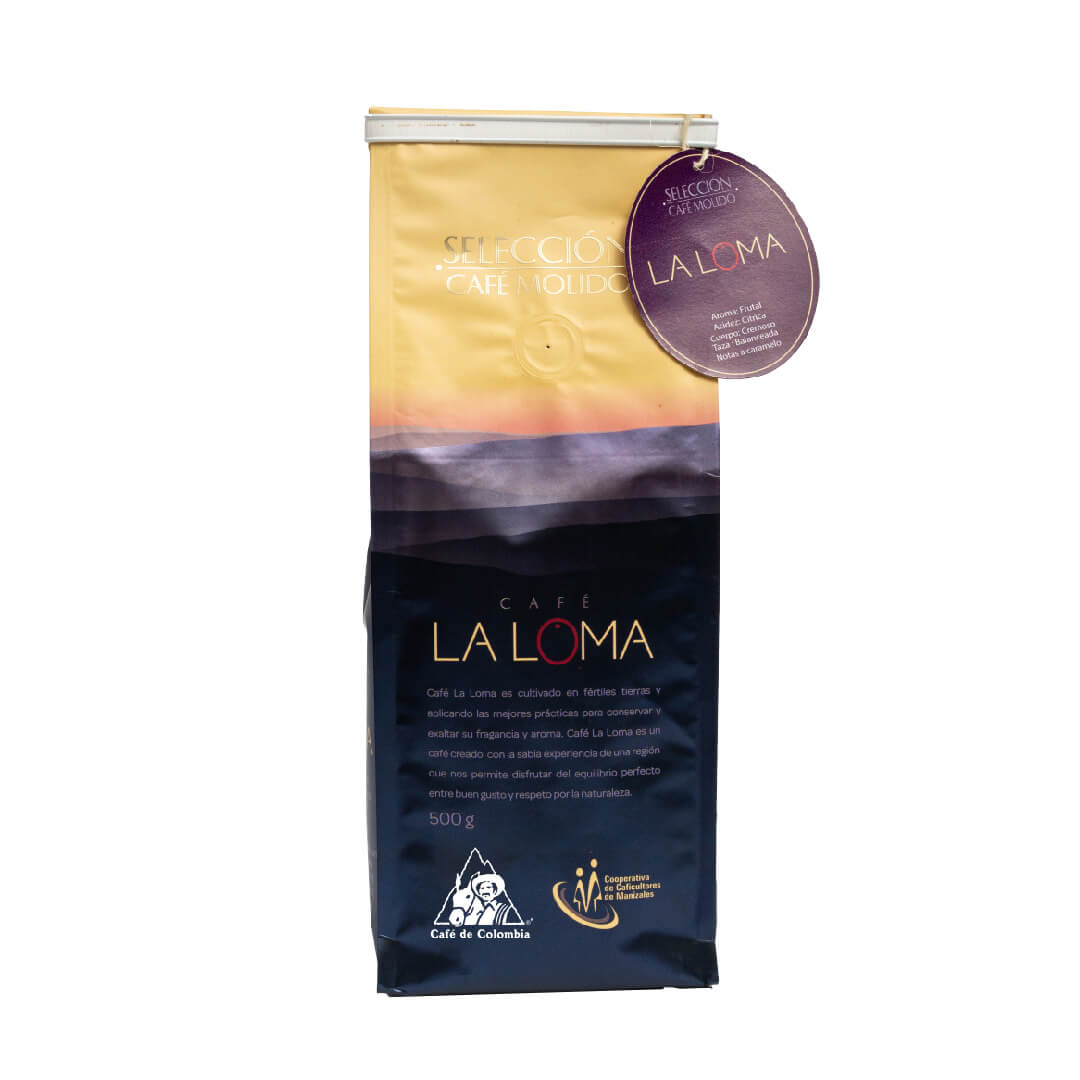 La Loma Café Selección 500G, café colombiano especial de origen, artesanal y gourmet, con calidad premium