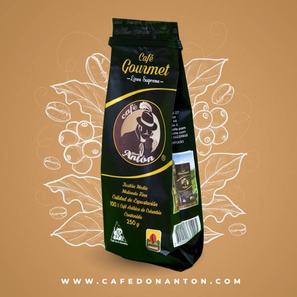 Café Don Antón Línea Supremo (250G) Compro Café de Colombia